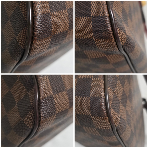 Auth Louis Vuitton Damier Ebene Besace Rosebery And Zipper Wallet Bundle - Picture 16 of 16